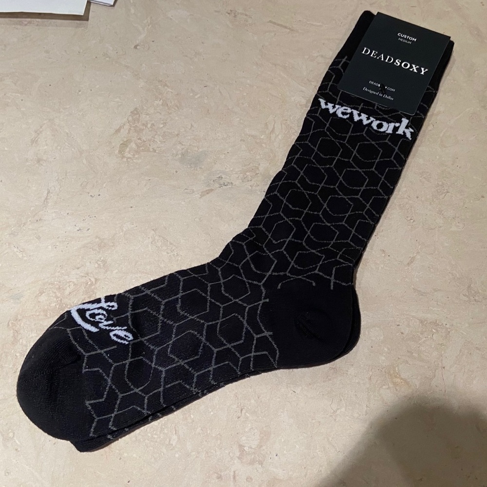 🆕 w/ Tags “Do What You Love” Black Crew Socks